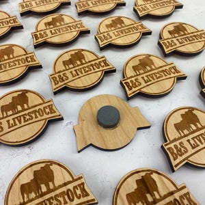 Personalized Wooden Magnets for Weddings, Business Promotion, Bulk Gifting | JW Design Studio