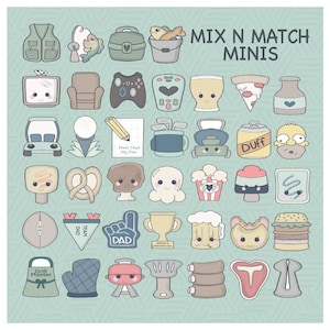 Cortadores de galletas Mix N Match MINI ¡POR FAVOR LEA toda la información del listado!