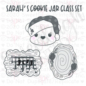Sarah&#39;s Cookie Jar Class Set Cookie Cutters
