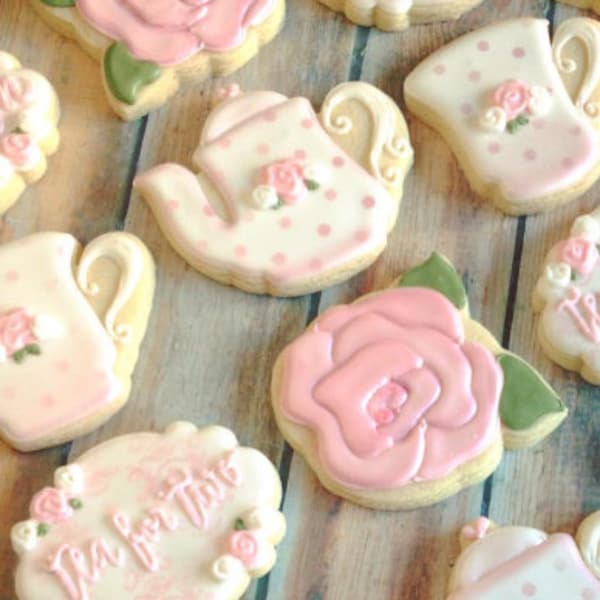 Teapot Cookie Etsy