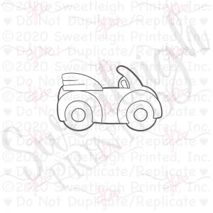 Convertible Buggy Cookie Cutter