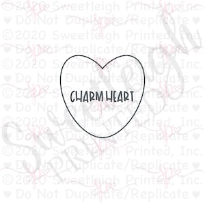 Charm Heart Cookie Cutter