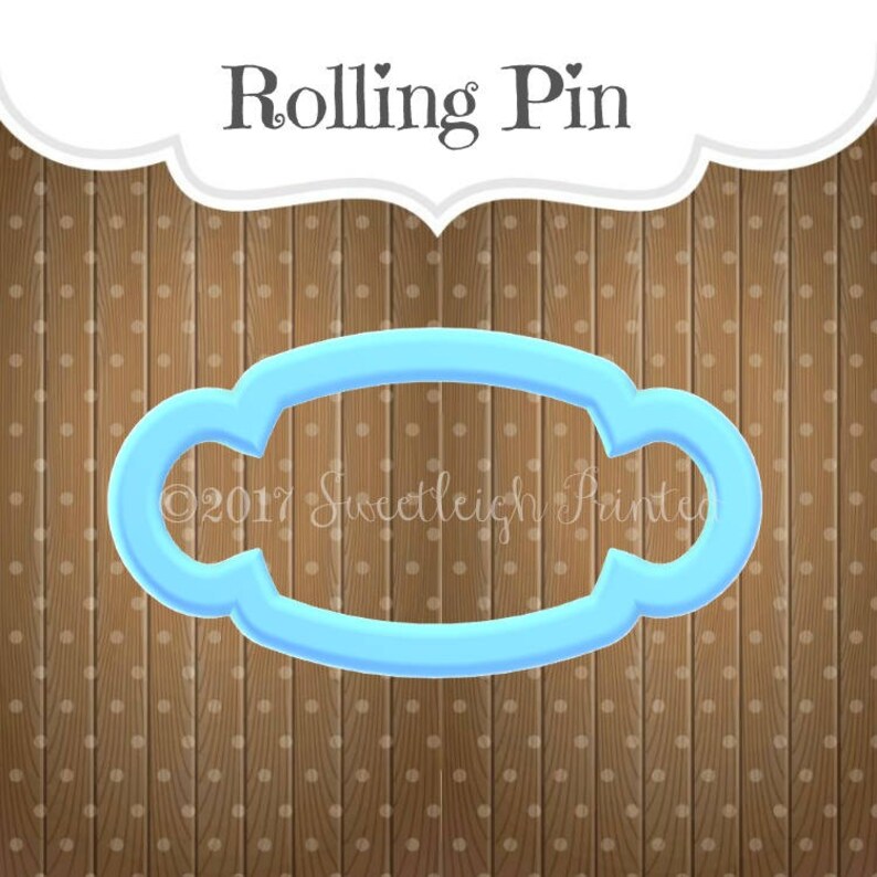 Rolling Pin Cookie Cutter Etsy