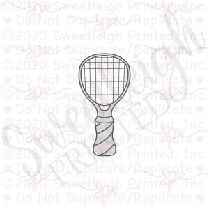 Tennis Racquet Cookie Cutter