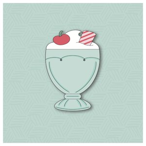 Molliger Milchshake 1 Cookie Cutter
