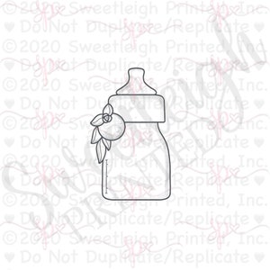 Cutie Baby Bottle Cookie Cutter