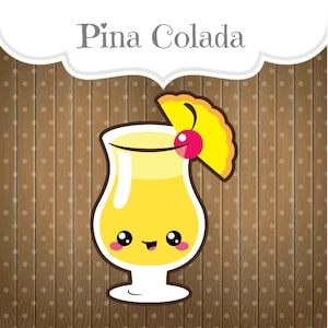 Pina Colada Cookie Cutter