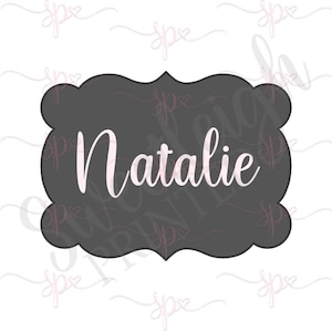 Natalie Plaque-Ausstechform