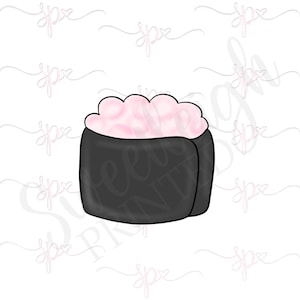 Sushi Roll 2 Cookie Cutter