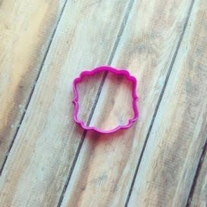 Magnolia Plaque Cookie Cutter