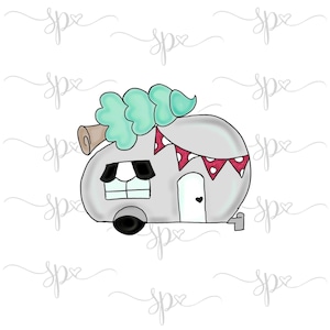 Christmas Camper Cookie Cutter