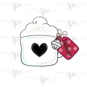 Polar Express Tasse mit Tag Cookie Cutter