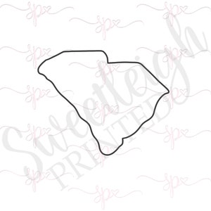 South Carolina Cookie Cutter