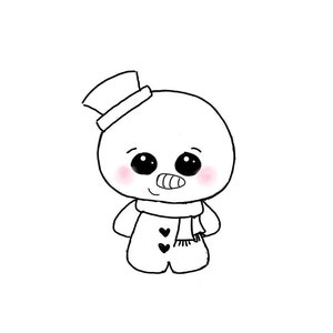 Snowman 2018 Cookie Cutter