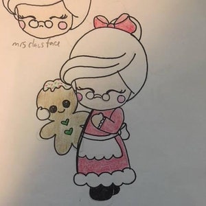 Mrs. Claus Cookie Cutter