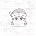 Boy Elf Name Plaque Cookie Cutter