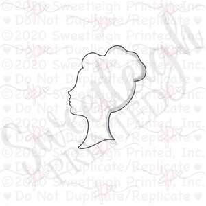Mom Silhouette Cookie Cutter