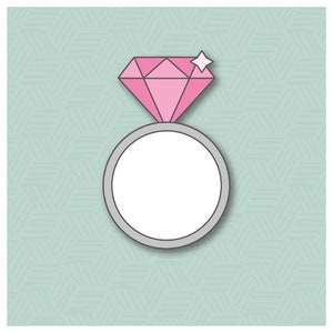 B Doll Ring Cookie Cutter
