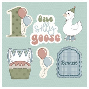 One Silly Goose Cookie Cutter Set