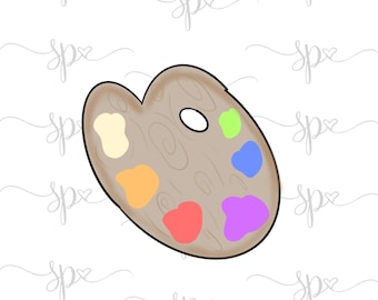 Paint Palette Cookie Cutter