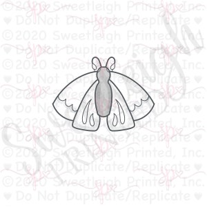 Mod Moth Cookie Cutter