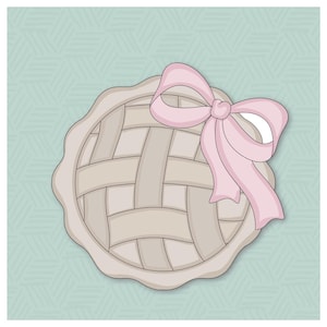 Coquette Pie Top Cookie Cutter