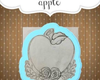 Floral Apple Cookie Cutter