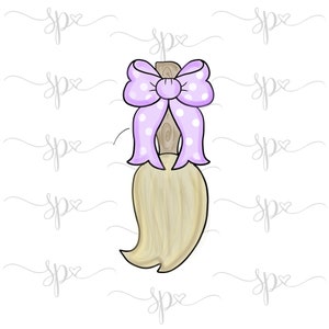 Girly Broom 2 Cookie Cutter