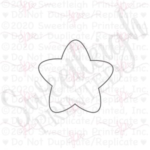 Chubby Star Cookie Cutter