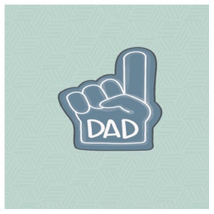 Foam Finger 2 Cookie Cutter