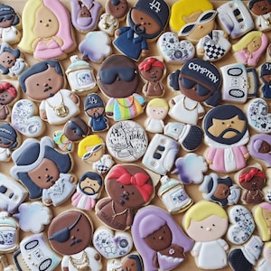 Rappers Cookie Cutters by The Painted Box ( This is NOT the Class set)