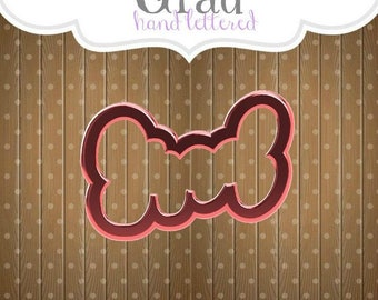 Grad Hand Lettered Cookie Cutter