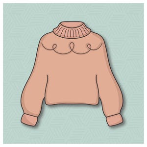 Basic Sweater 1 Cookie Cutter