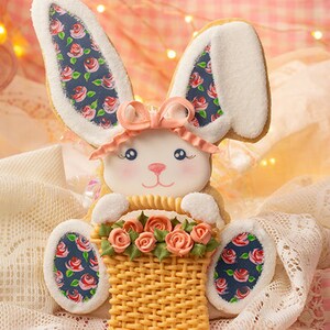 SweetAmbs Easter Bunny Centerpiece Cookie Cutter Set