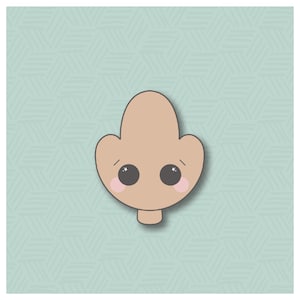 Chibi Leaf Cookie Cutter