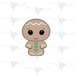 Gingerbread Boy 2018 Cookie Cutter