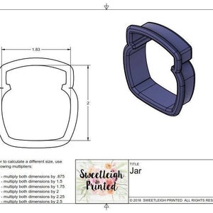 Jar Cookie Cutter