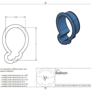 Balloon Cookie Cutter