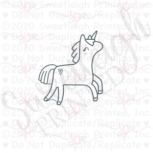 Cortador de galletas Mod Unicorn 2