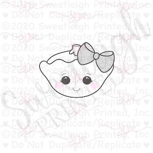 Girly Summer Squash Cookie Cutter