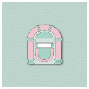 Mollige Jukebox Cookie Cutter