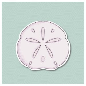 Kawaii Sand Dollar Cookie Cutter