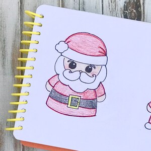Kawaii Santa 2018 Cookie Cutter