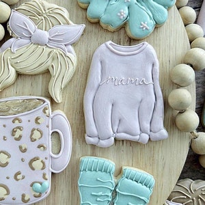 Sweater Cookie Cutter by MinnieCakes