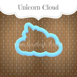 Unicorn Cloud Cookie Cutter