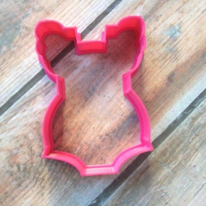 Girly Romper Cookie Cutter, Baby Dress, Baby Onesie