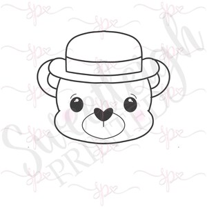 Dapper Bear Face Koekjes Uitsteker