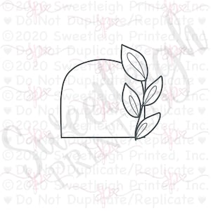Leafy Arch Cookie Cutter