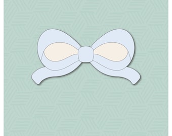 Lily Bow Cookie Cutter