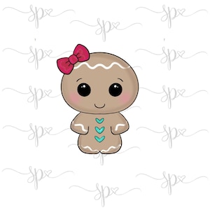 Gingerbread Girl 2018 Cookie Cutter